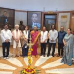 “Sacred Symphony of Nature” Solo Show of Paintings by Samar Ghosh in Jehangir Art Gallery
