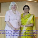 Dr Radhika Balakrishnan Becomes First Carnatic Vocalist to Receive Honorary Fellowship from Royal Birmingham Conservatoire, UK