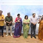 “Where Silence Becomes Form” Solo Show of Paintings By contemporary artist Nidhi Sharma in Jehangir Art Gallery