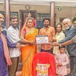 तनु श्री, विष्णु मौर्य के साथ प्रोड्यूसर विद्या मौर्य, डायरेक्टर चंदन सिंह की 6वीं भोजपुरी फ़िल्म ‘हमार छठी मइया’ की शूटिंग शुरू सिद्धार्थ नगर में